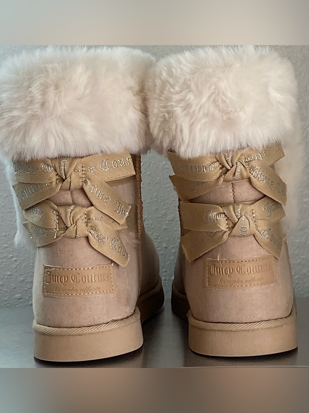 JUICY COUTURE BOOTIES AND BOWS
